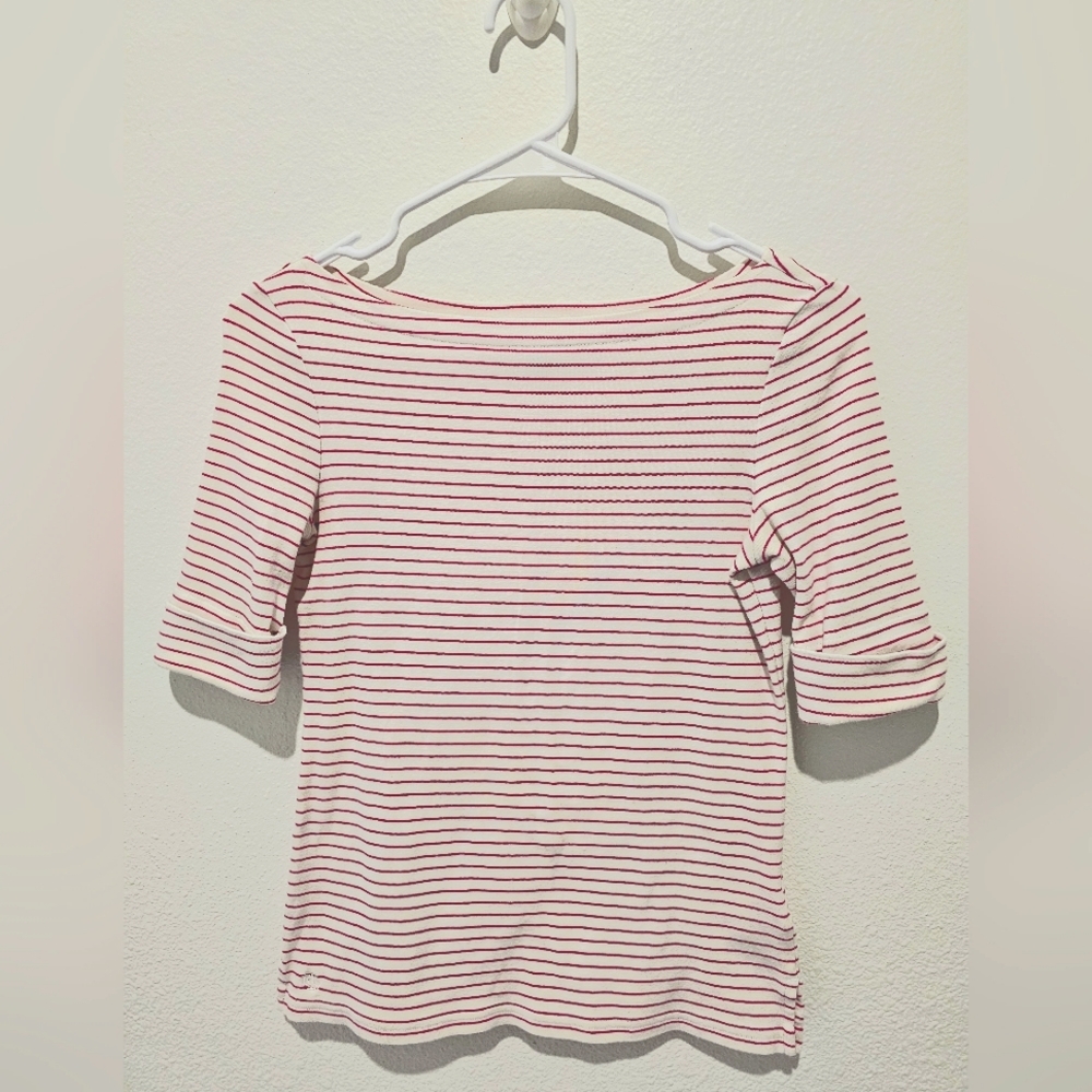 Womens red and white striped Tommy Hilfigure